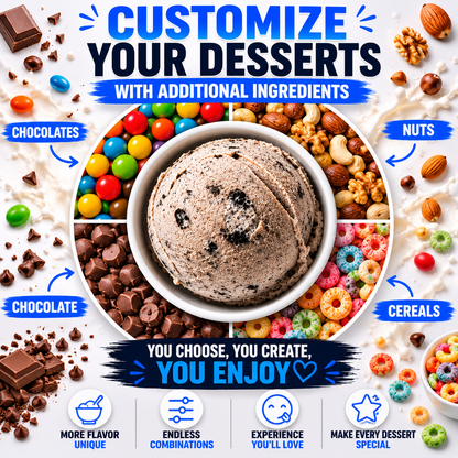 Vacora CREAMI 7-in-1 Ice Cream Maker