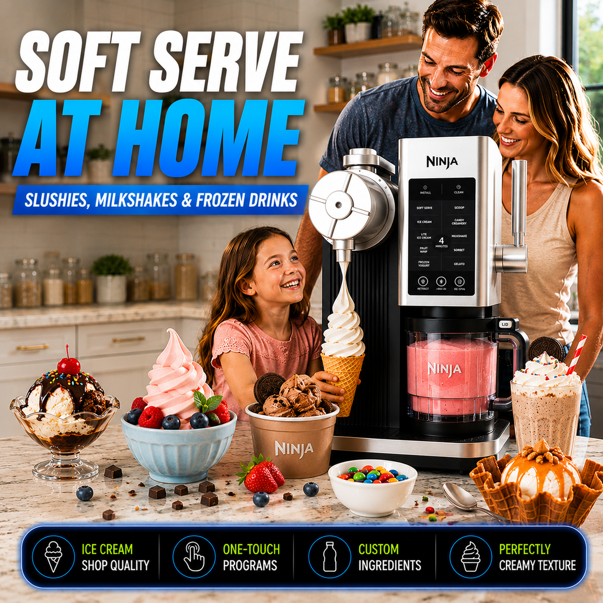 Vacora Creami Scoop & Swirl