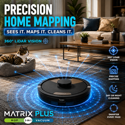 Vacora Matrix Plus 2-In-1 Robot