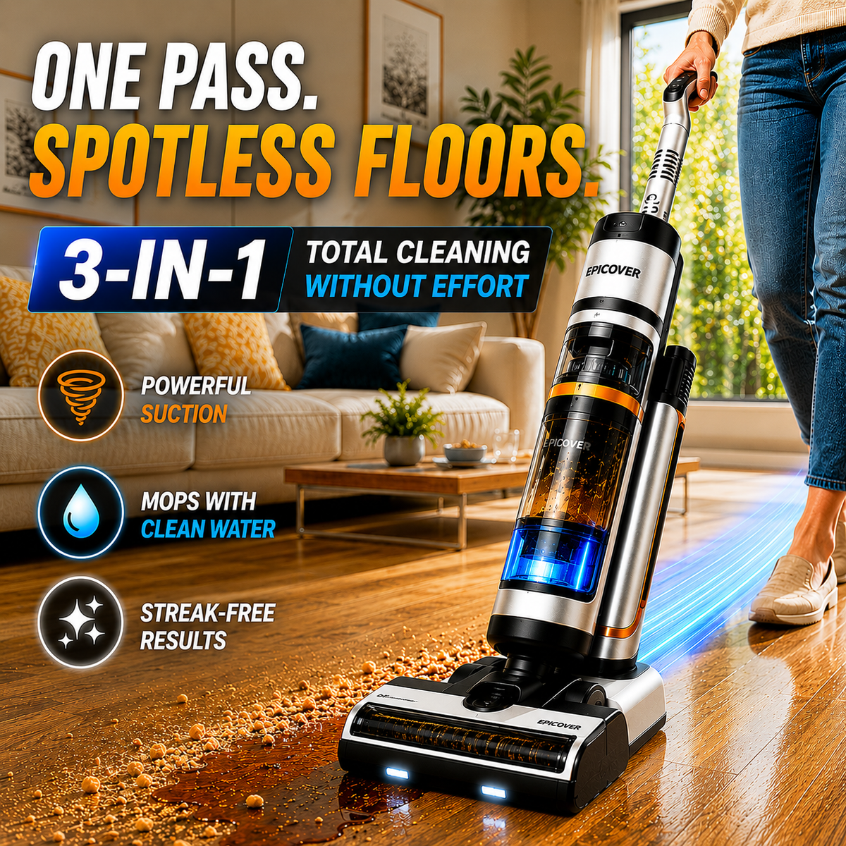 VACORA G12 Pro Vacuum Mop