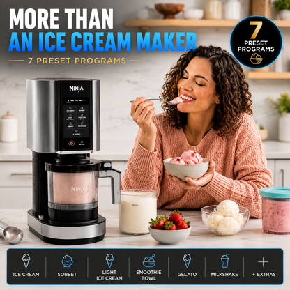 Vacora CREAMI 7-in-1 Ice Cream Maker