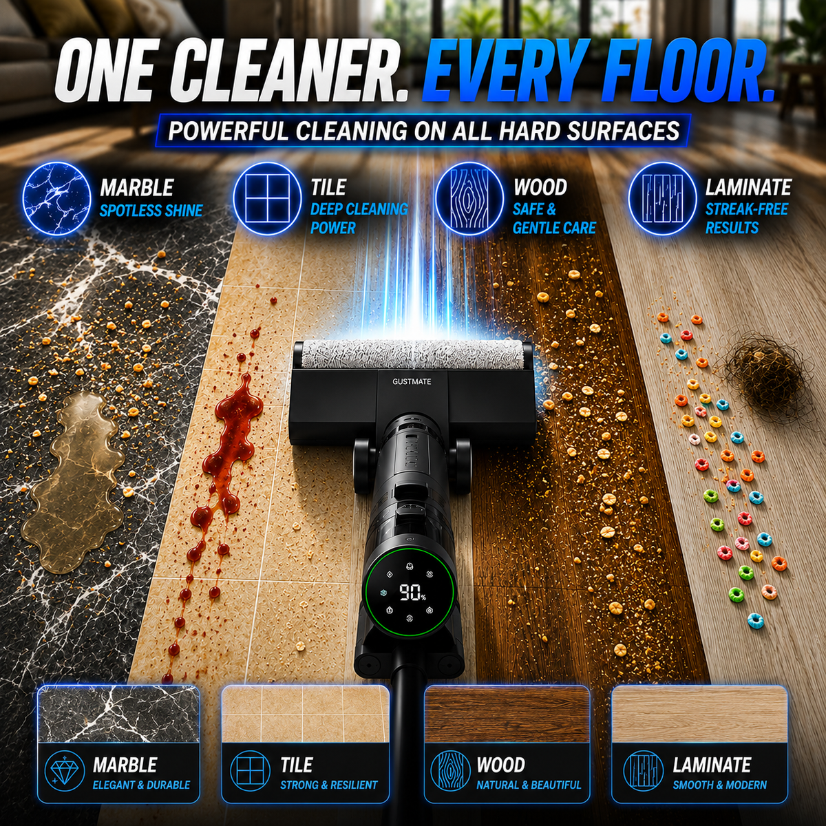 VACORA H15 PRO Series Wet Dry Vacuum Cleaner