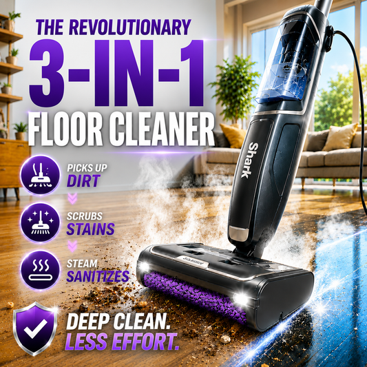 Vacora SteamSweep Pro 3-in-1 Floor Cleaner