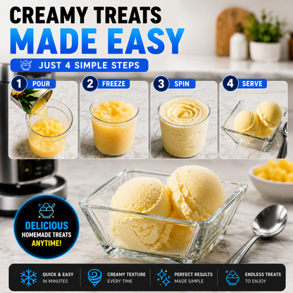 Vacora CREAMI 7-in-1 Ice Cream Maker