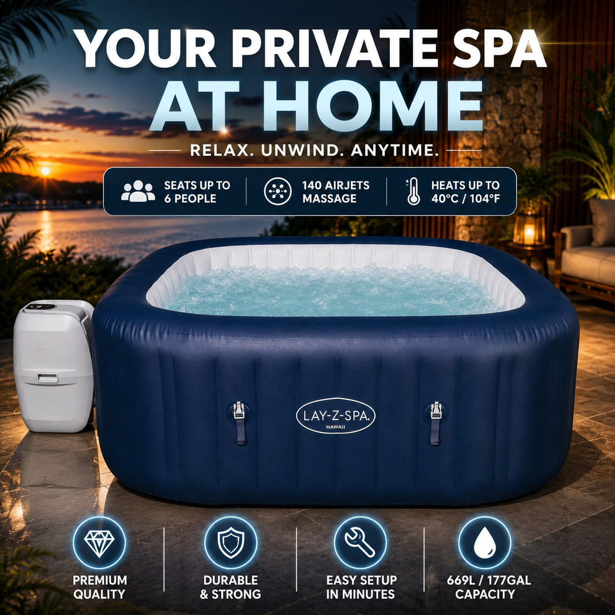 Inflatable Hot Tubs