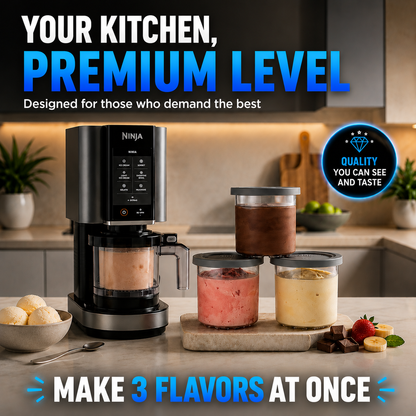 Vacora CREAMI 7-in-1 Ice Cream Maker