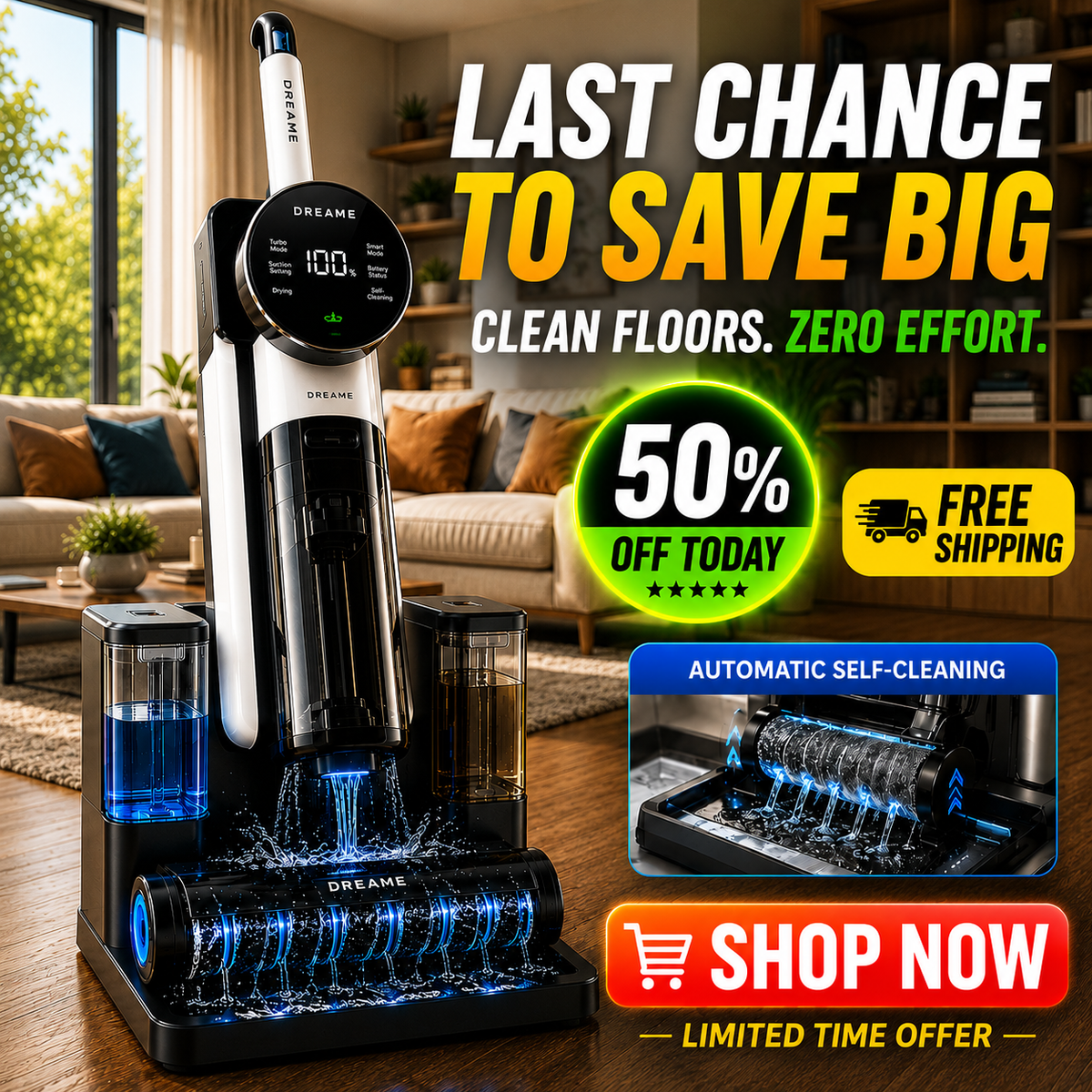 VACORA G12 Pro Vacuum Mop