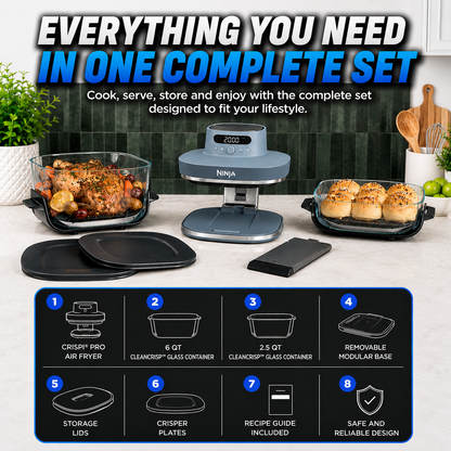 Vacora Crispi Pro 6-in-1 Air Fryer