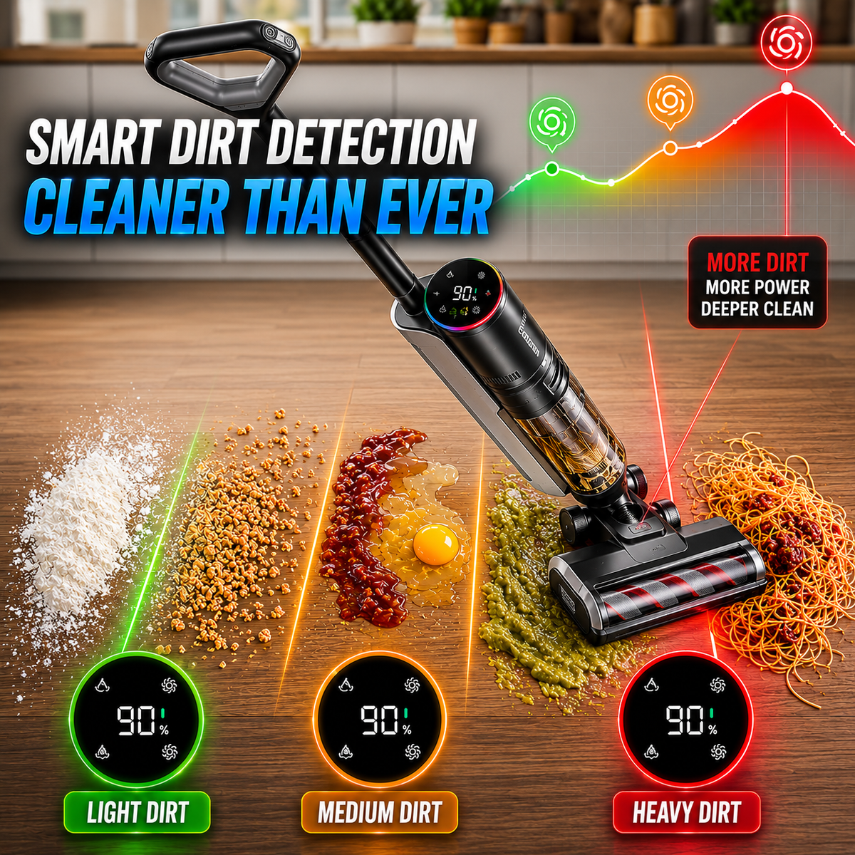 VACORA H15 PRO Series Wet Dry Vacuum Cleaner